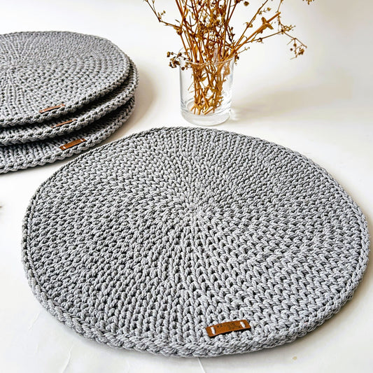 Round Croche Placemats