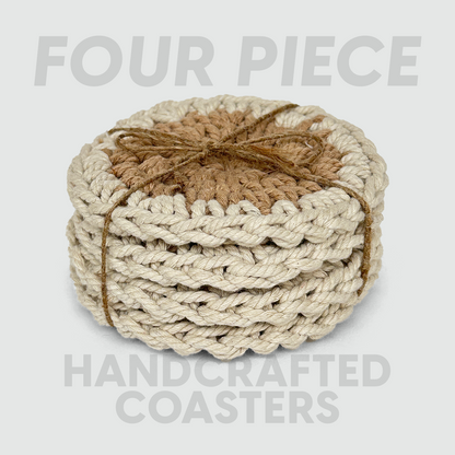 Round Crochet Coasters