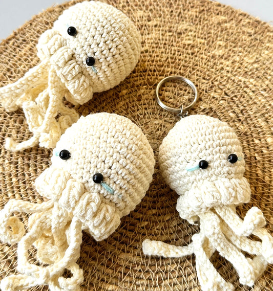Octopus Croche Key Chain
