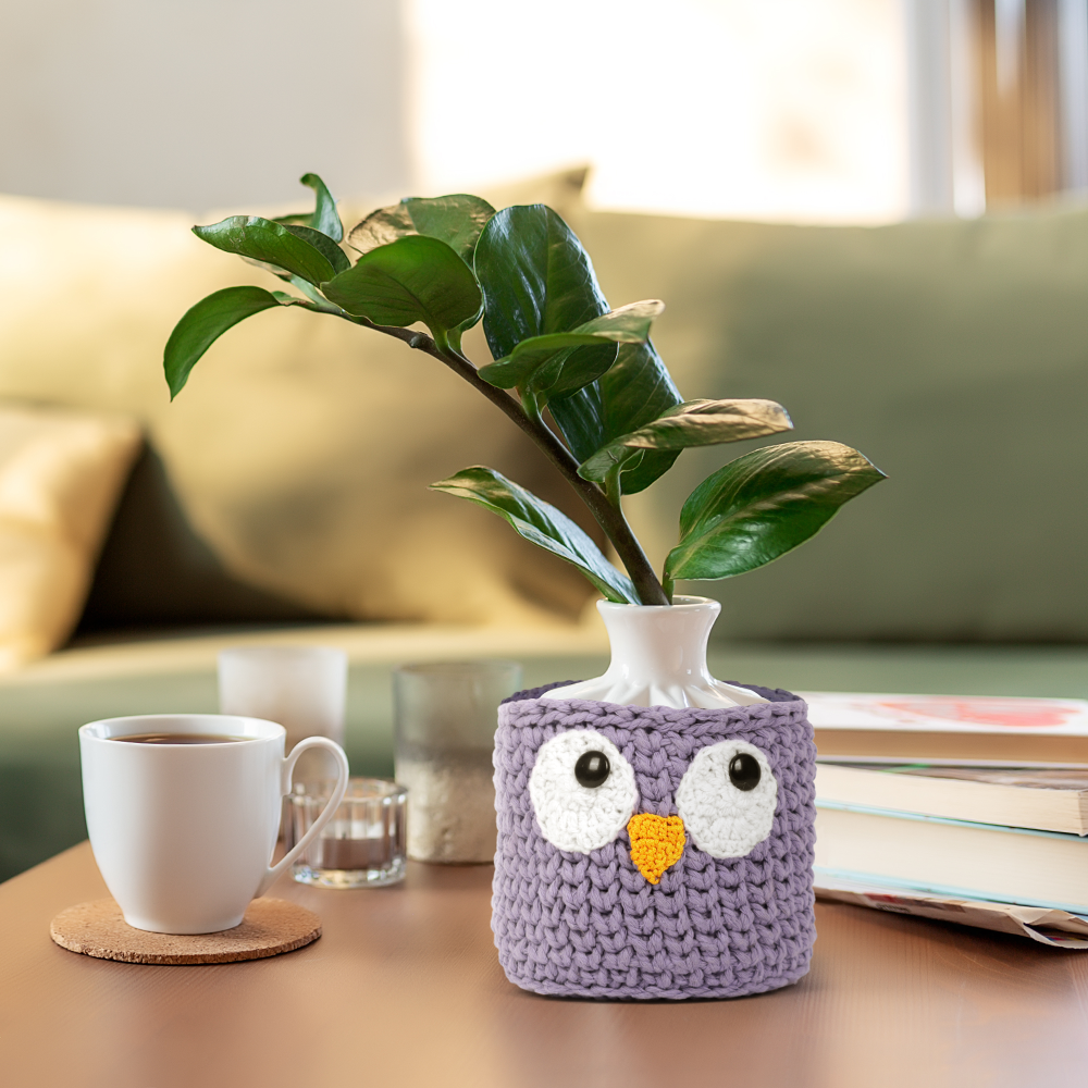 Owl Basket Pot