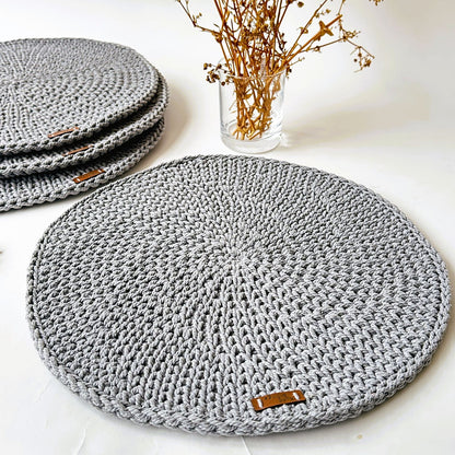 Round Croche Placemats