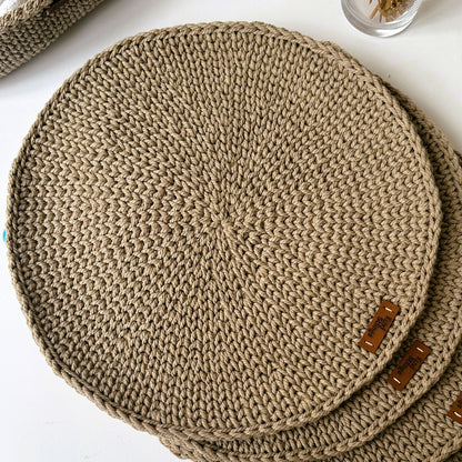 Round Croche Placemats