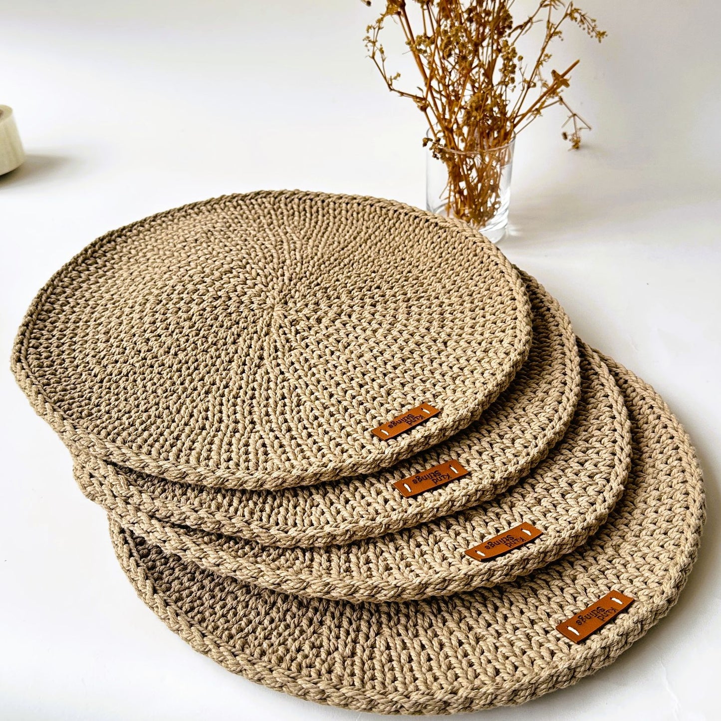 Round Croche Placemats