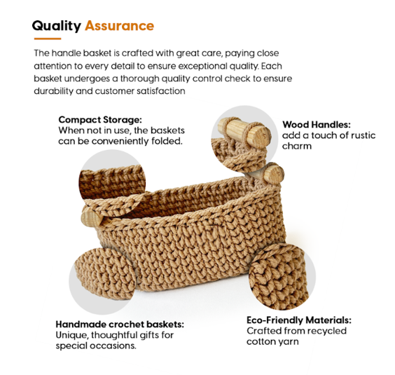 2 Jar Oval Basket