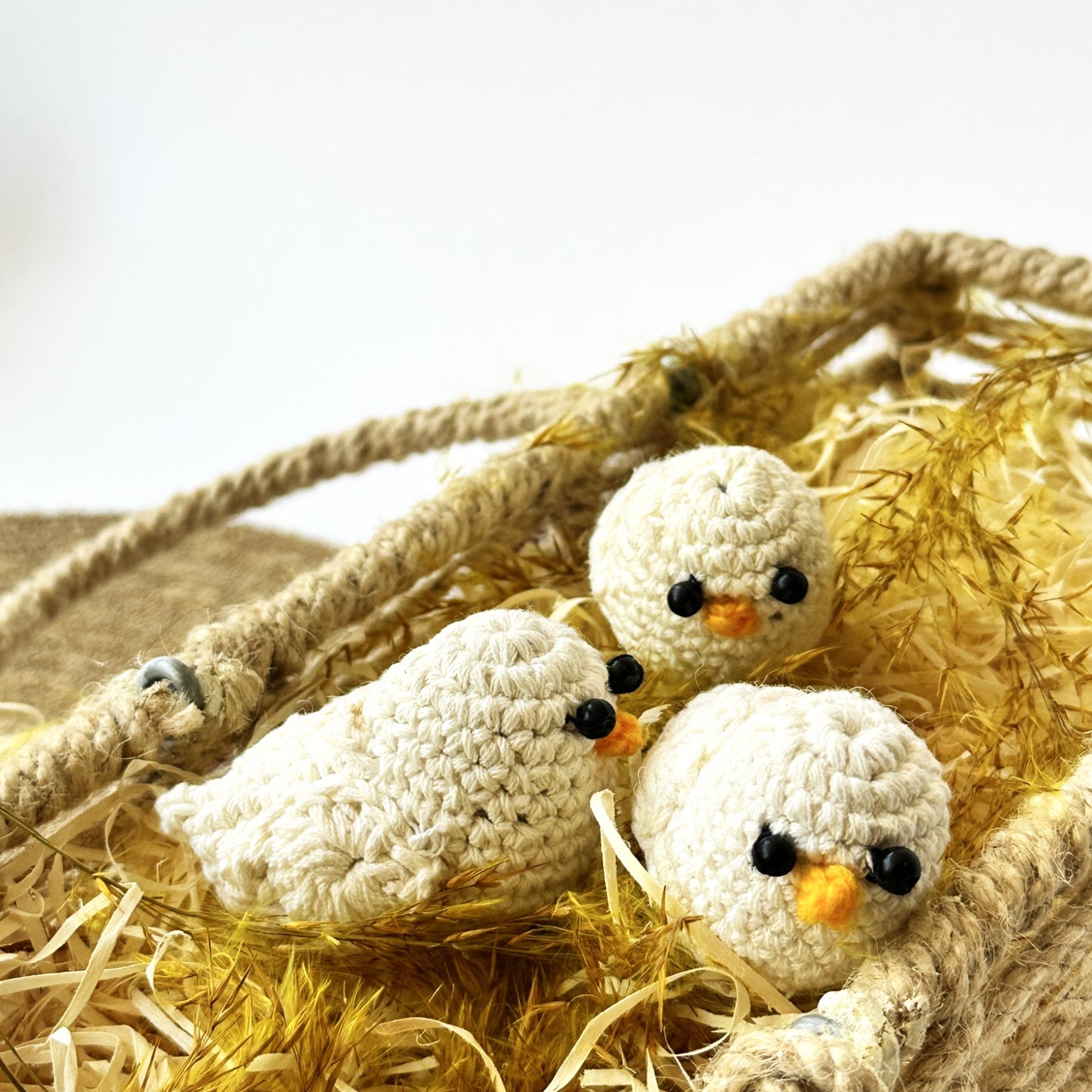 Sparrow Croche Key Chain