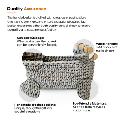 2 Jar Oval Basket