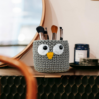 Owl Basket Pot